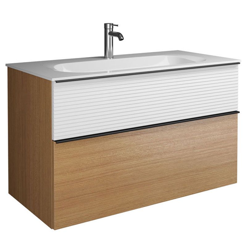 Burgbad Fiumo Waschtisch mit Unterschrank