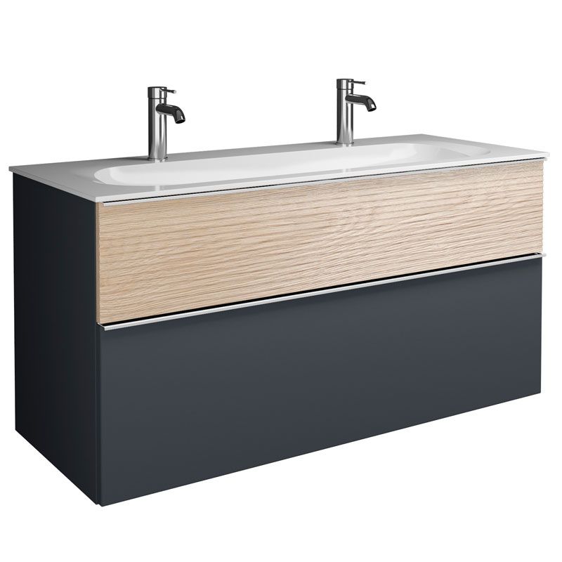 Burgbad Fiumo Waschtisch mit Unterschrank