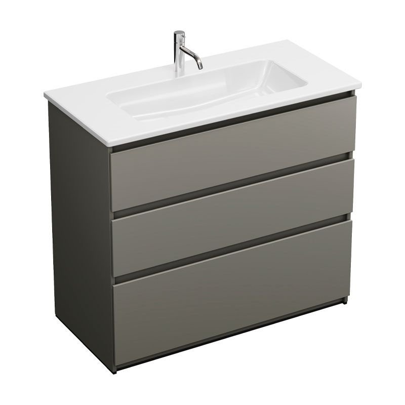 Burgbad LIN20 Waschtisch mit Unterschrank