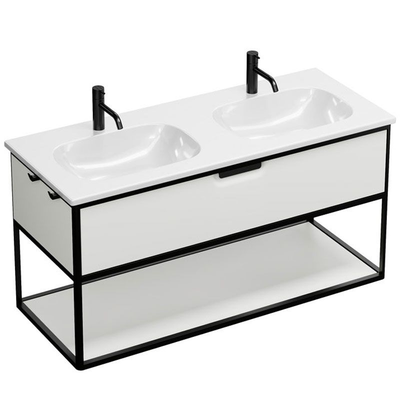 Burgbad Vry Waschtisch mit Unterschrank