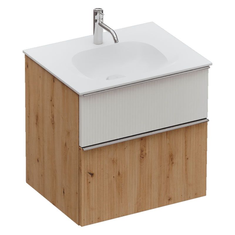 Burgbad Fiumo 2.0 Waschtisch mit Unterschrank