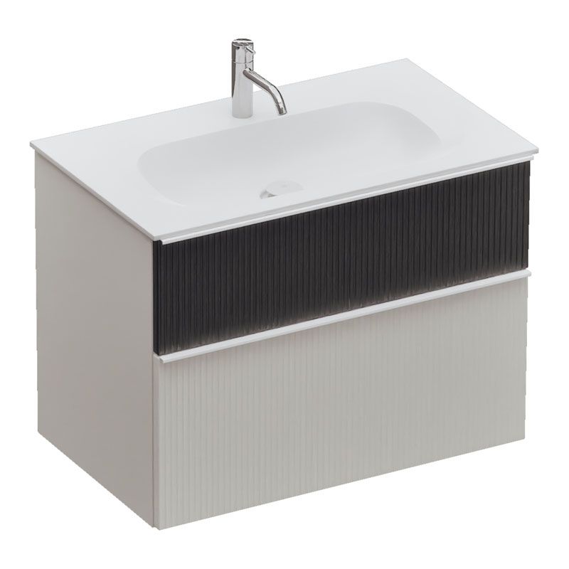 Burgbad Fiumo 2.0 Waschtisch mit Unterschrank