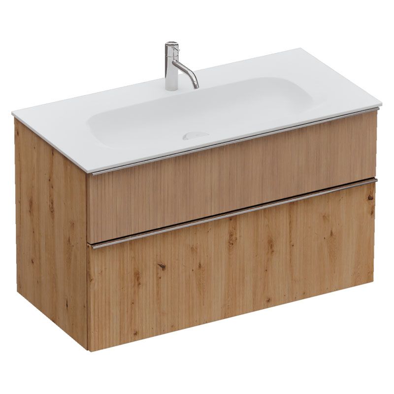 Burgbad Fiumo 2.0 Waschtisch mit Unterschrank