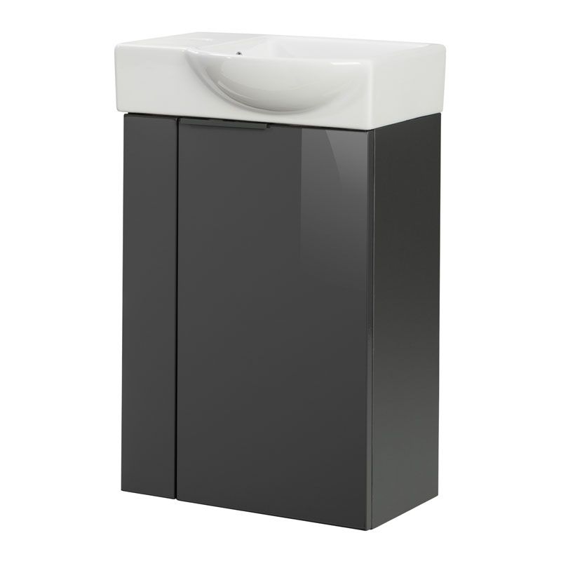 Fackelmann Small Bathroom Collection Waschtisch mit Unterschrank