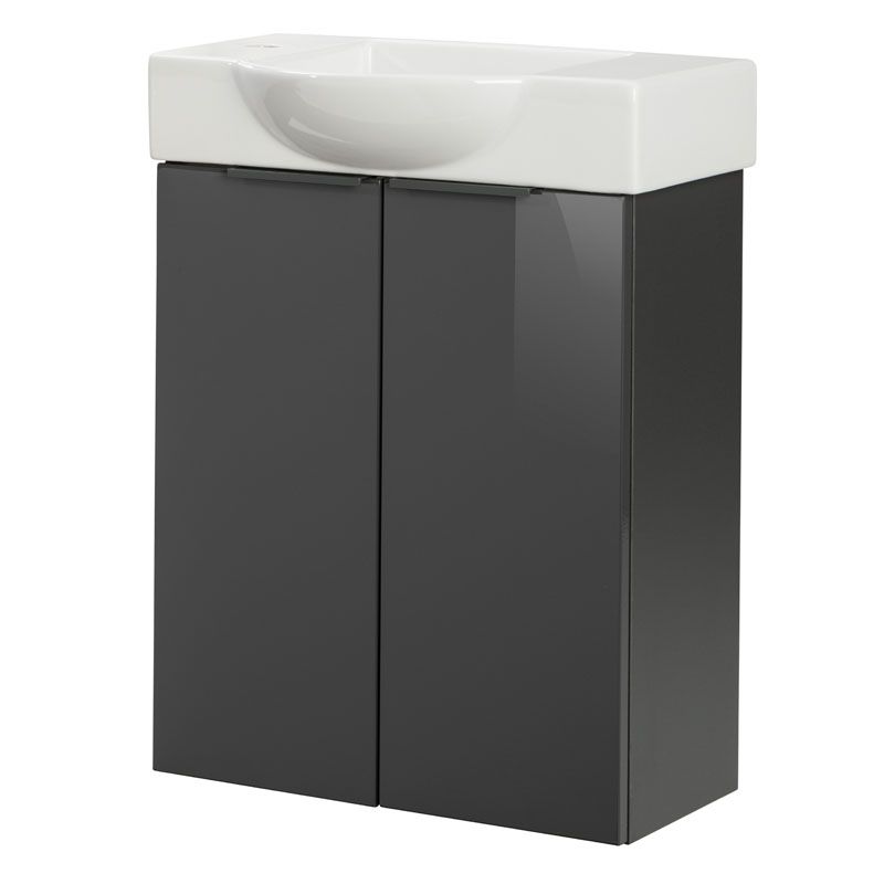 Fackelmann Small Bathroom Collection Waschtisch mit Unterschrank