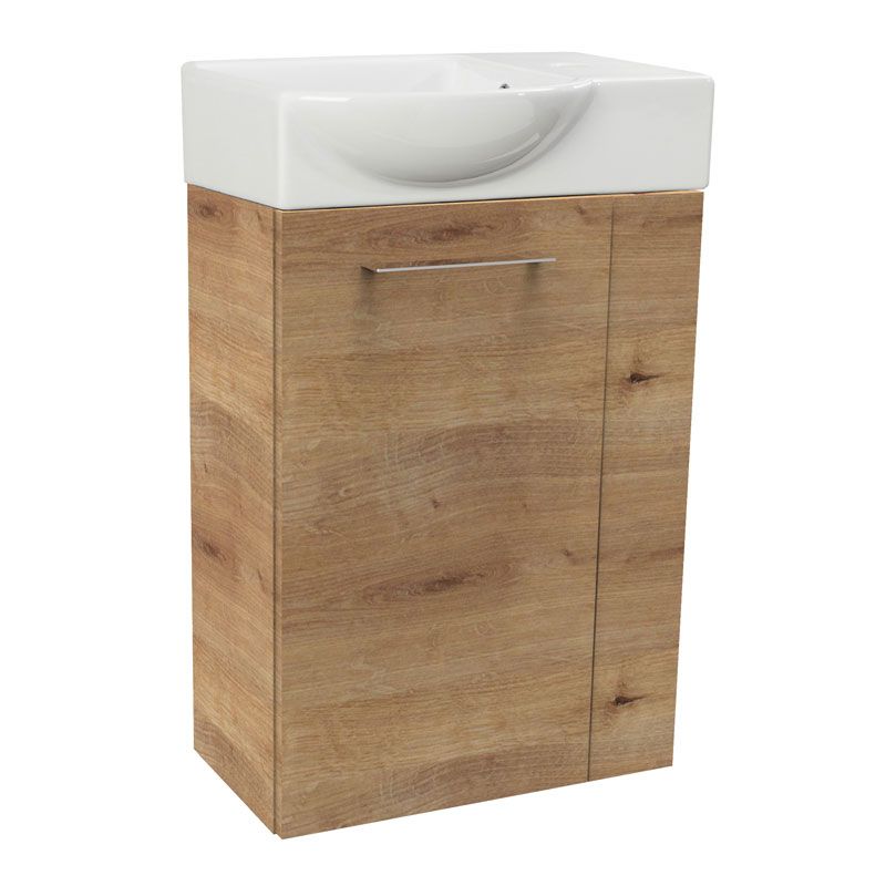 Fackelmann Small Bathroom Collection Waschtisch mit Unterschrank