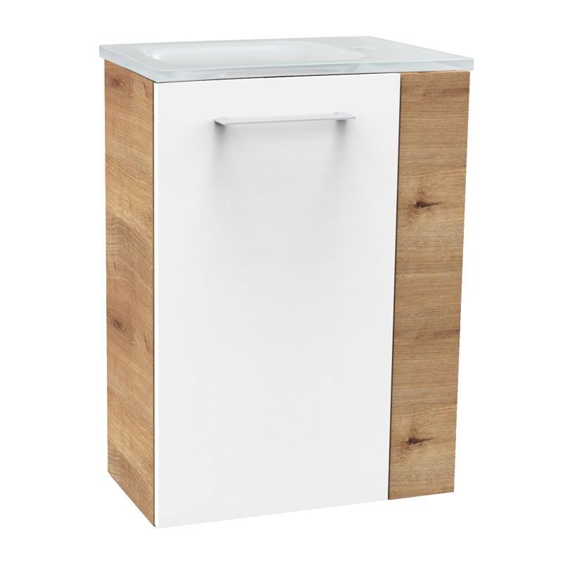 Fackelmann Small Bathroom Collection Waschtisch mit Unterschrank
