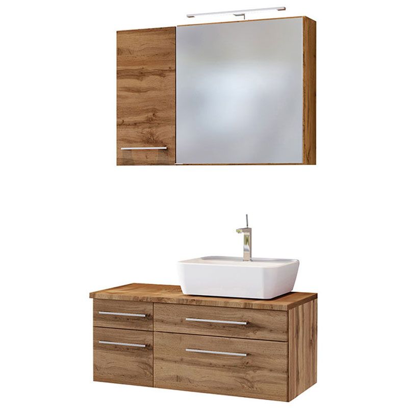 Held Möbel Davos Badmöbel Set