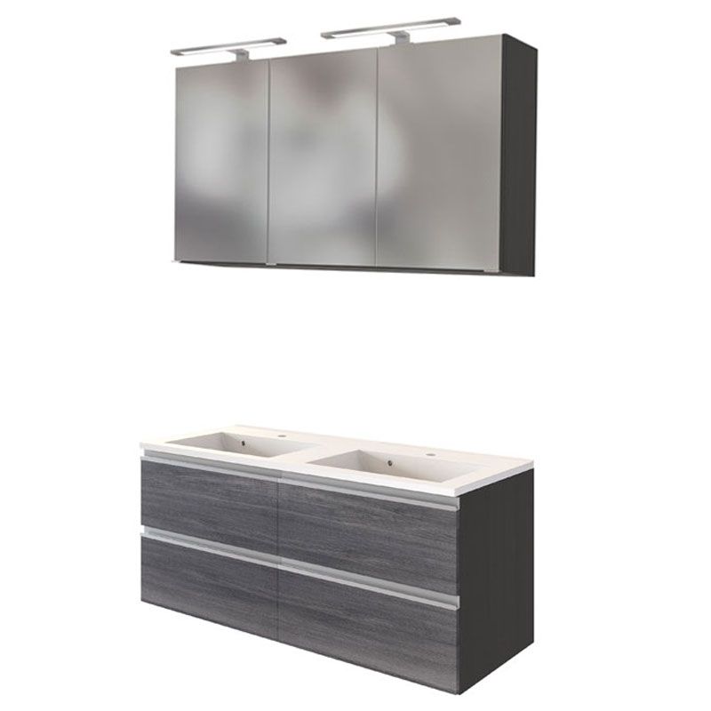 Held Möbel Arezzo Badmöbel Set