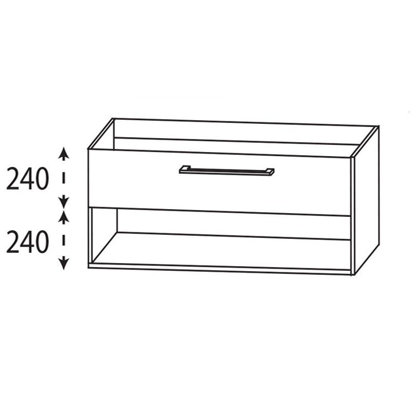 Laguna Platino 2.0 Waschtischunterschrank
