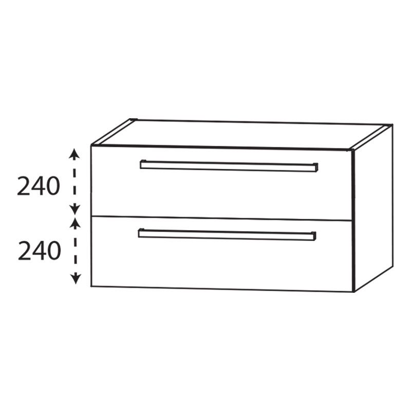 Laguna Platino 2.0 Waschtischunterschrank
