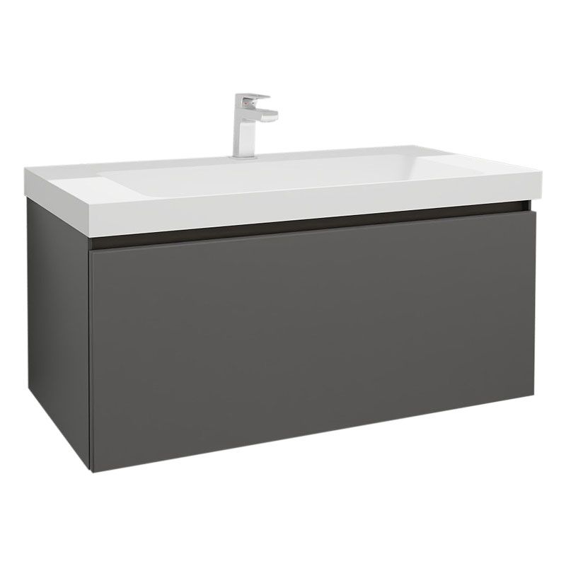 Nobilia Nio Line N Waschtisch mit Unterschrank
