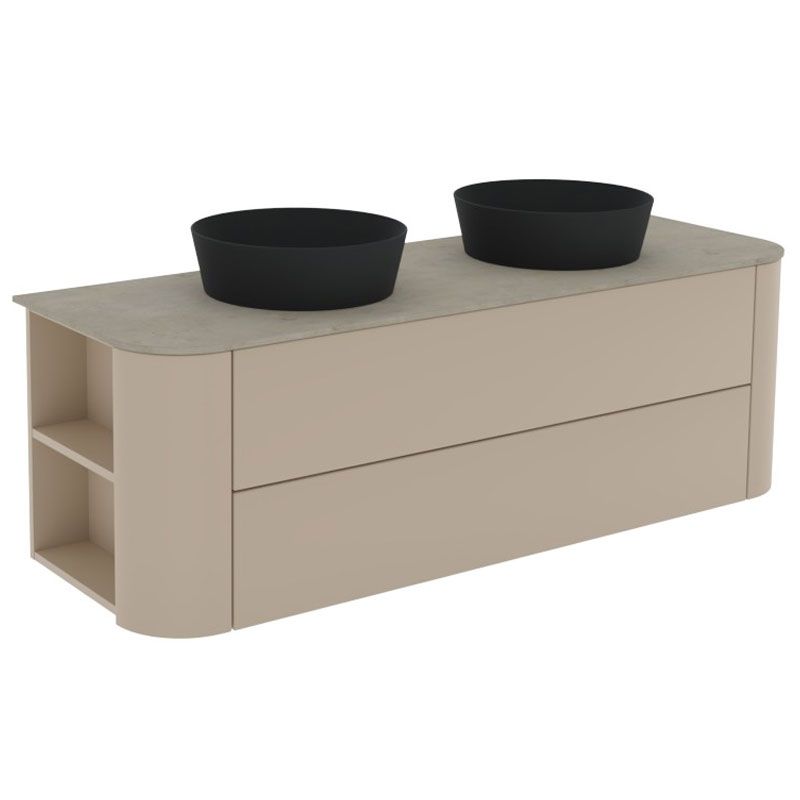 Puris Veluna Waschtisch mit Unterschrank