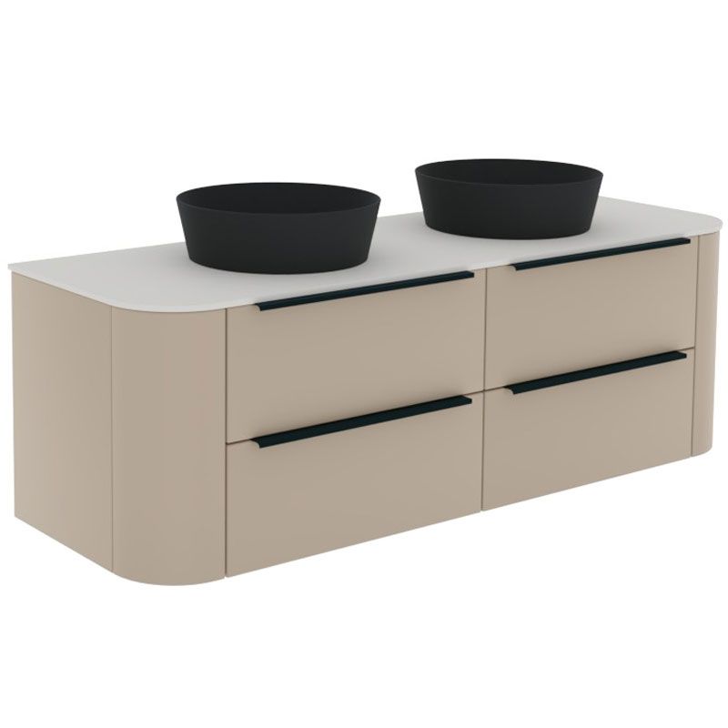 Puris Veluna Waschtisch mit Unterschrank