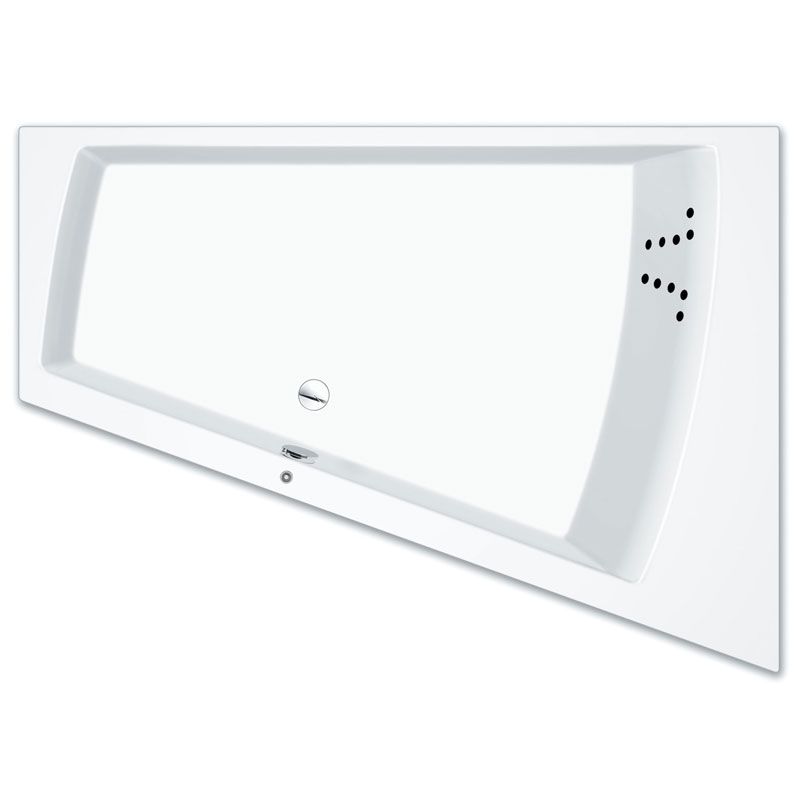 Repabad Genf Duo Eck-Whirlpool