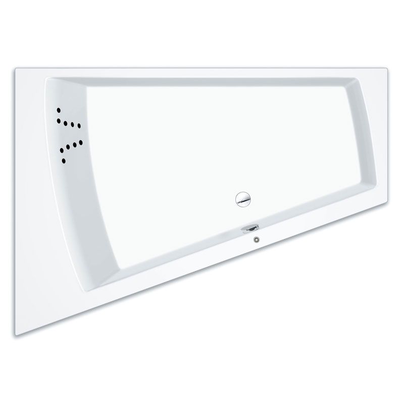 Repabad Genf Duo Eck-Whirlpool