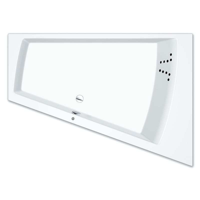 Repabad Genf Duo Eck-Whirlpool