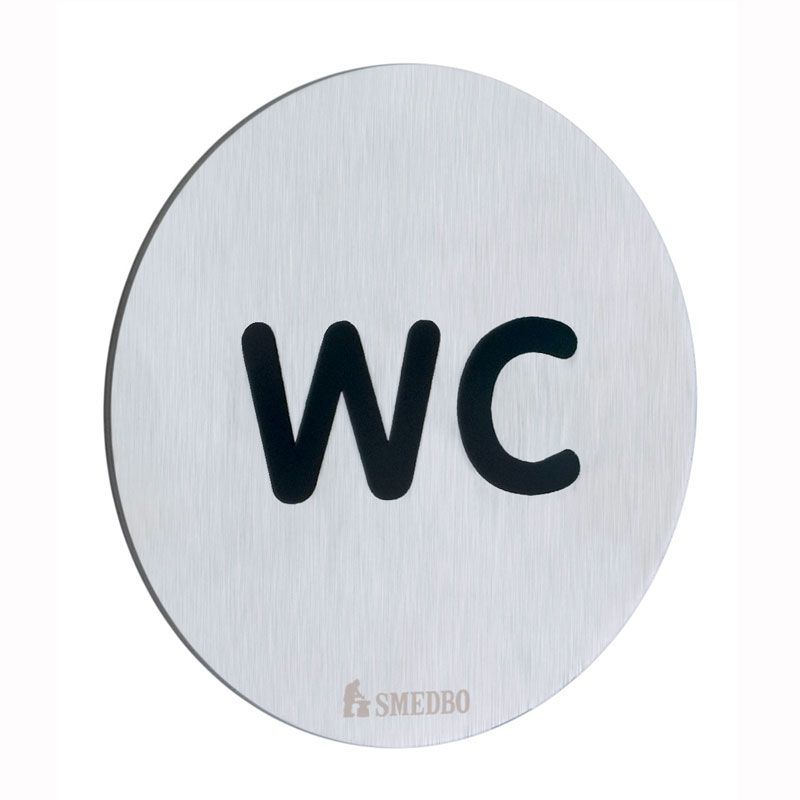 Smedbo XTRA WC-Schild