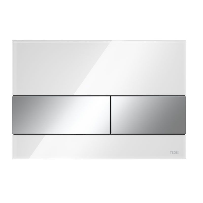 TECE Square Drückerplatte WC