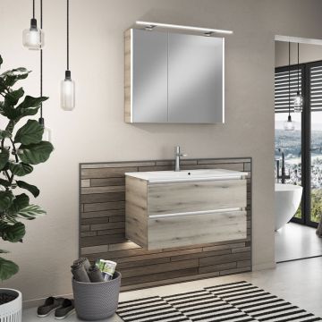 Badea Pure Badmöbel Set 2 - 81 cm Ambiente