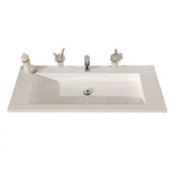 b collection b straight Mineralgusswaschtisch 90 cm