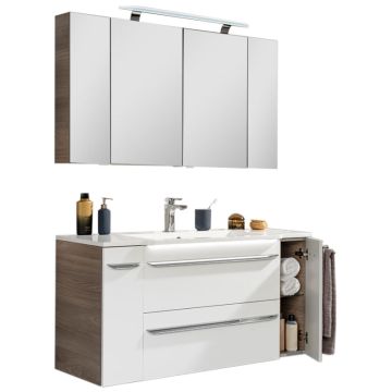 Fackelmann Luxor Badmöbel Set 7-1 - 120 cm