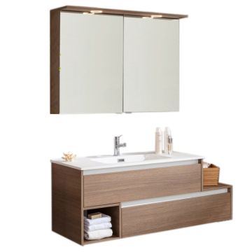 Fackelmann Vita Badmöbel Set 3 - 128,5 cm