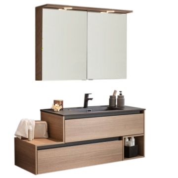 Fackelmann Vita Badmöbel Set 6 - 128,5 cm