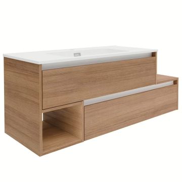 Fackelmann Vita Waschtisch mit Unterschrank Set 3 - 128,5 cm