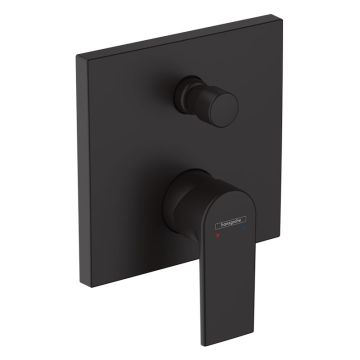 Hansgrohe Vernis Shape Wannenarmatur Unterputz mattschwarz