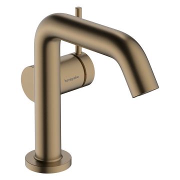 Hansgrohe Tecturis S Waschtischarmatur ohne Ablaufgarnitur in Brushed Bronze