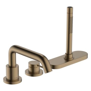 Hansgrohe Tecturis S Waschtischarmatur - 3-Loch Einhebel-Wannenrandmischer