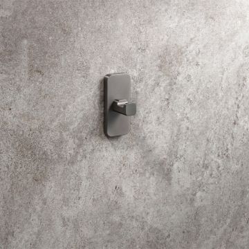 HSK RenoMag Haken - Hakenleiste / Universalhaken in Gunmetal gebürstet