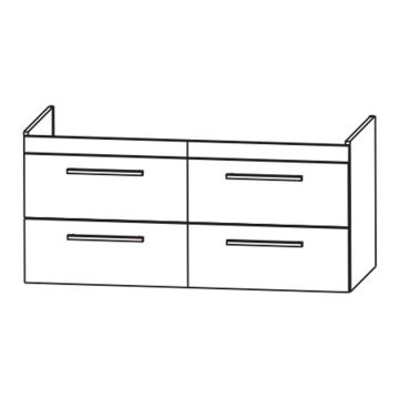 Laguna Waschtischunterschränke Waschtischunterschrank - Skizze