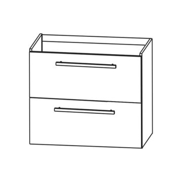 Laguna Kera.Time Waschtischunterschrank - 80 cm Skizze