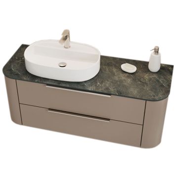 Laguna Orbis Waschtisch mit Unterschrank Set 2 - 131 cm