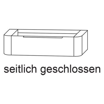 Laguna Orbis Waschtischunterschrank - 131 cm Skizze