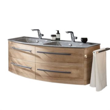Lanzet Classico Waschtisch mit Unterschrank - 138,6 cm