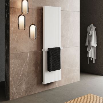 Nordholm Paneelheizkörper Rotonda - 1800 mm x 565 mm, Weiß-Matt, Ambiente