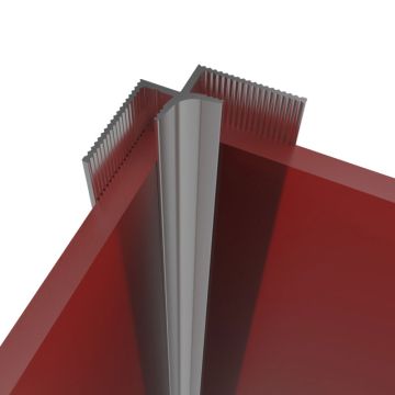 Nordholm Splashboard Signature Befestigung - Eckprofil-Innen, 2,8 m