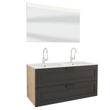 Nobilia Country Badmöbel Set 120 cm