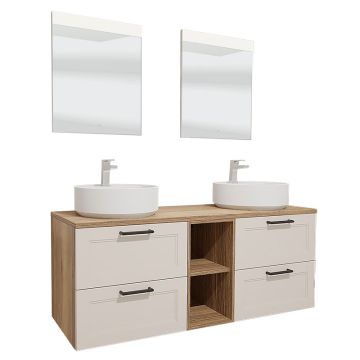 Nobilia Country Badmöbel Set 21 - 150 cm