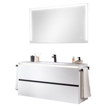 Nobilia Valea Line N Badmöbel Set 16 - 121 cm