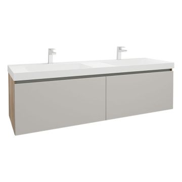 Nobilia Nio Line N Waschtisch mit Unterschrank Set 11 - 161 cm