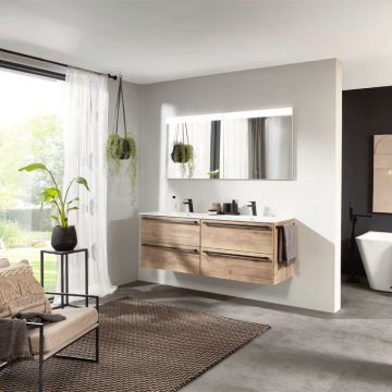 Nobilia Juna Badmöbel Set 15 - 161 cm Ambientebild