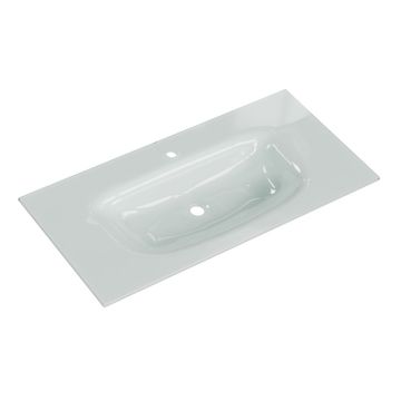 Pelipal PCON Glaswaschtisch 107 cm Optiwhite