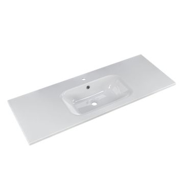 Pelipal Serie 6040 Mineralmarmor-Waschtisch 121 cm