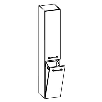 Pelipal Universelle Beimöbel Hochschrank - 45 cm Skizze