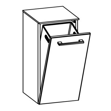 Pelipal Universelle Beimöbel Highboard - 45 cm Skizze