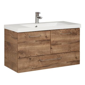 Pelipal Quickset 943 - Filo Mineralmarmor-Waschtisch mit Unterschrank Set 99 cm